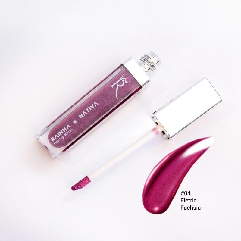 Gloss com luz e espelho- ácido hialuronico- brilho- longa duração